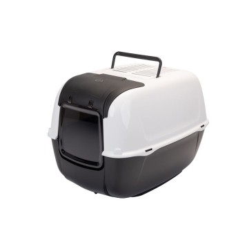 Ferplast Prima Cabrio kuweta dla kota 40x52x38cm czarna