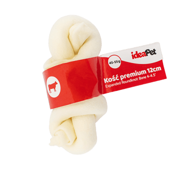 Gryzak dla psa - Kość wiązana premium 12 cm