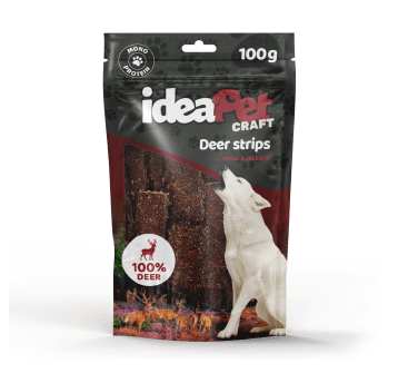 ideaPet Craft - Deer Strips 100g