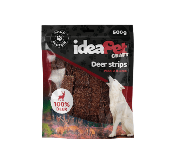 ideaPet Craft - Deer Strips 500g
