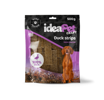 ideaPet Craft - Duck Strips 500g
