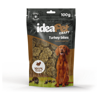 ideaPet Craft - Turkey Bites 100g