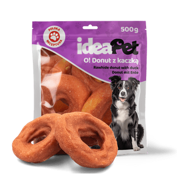 ideaPet Donut z kaczką 500g/48