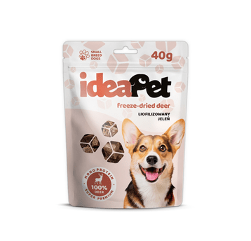 IdeaPet Liofilizowane dziczyzna 40g/12