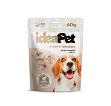 IdeaPet Liofilizowany indyk 40g/12