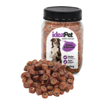 ideaPet Pocket Meat Duck & fish sushi 180g/20