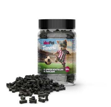 ideaPet przysmak Junior kosteczki ze żwaczem 300g