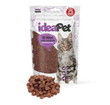 ideaPet przysmak O! Rollsy z kaczką 60g
