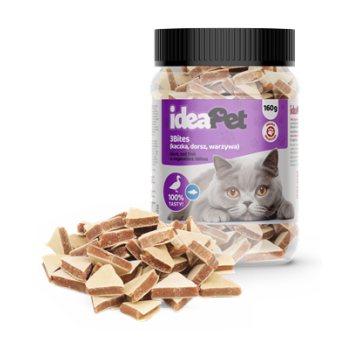 ideaPet przysmak Przekąska z kaczką i warzywami 160g