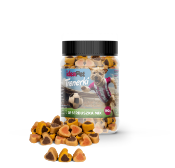 ideaPet przysmak Serduszka mix 190g