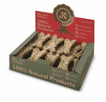 JK Animals Kość Natural z dziką różą, żurawiną i zieloną herbatą 27 szt. w op. (naturalny przysmak)
