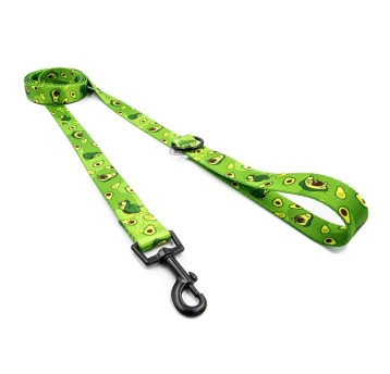 Merledog Smycz Miejska Avocado 2,5cm 2,5m