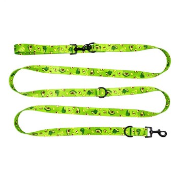 Merledog Smycz przepinana M 3m Avocado 2,5cm