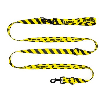 Merledog Smycz przepinana M 3m Łapki precz 2cm