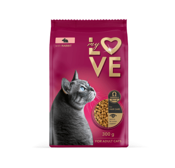 MY LOVE KOT karma sucha- królik 300g/21