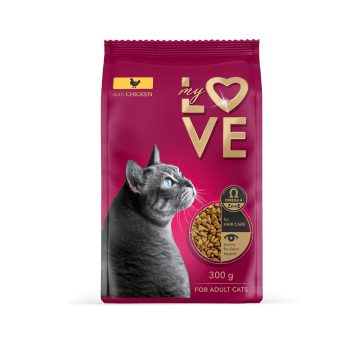 MY LOVE KOT karma sucha- kurczak 300g