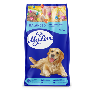 MY LOVE PIES karma sucha- kurczak i warzywa 10kg/1