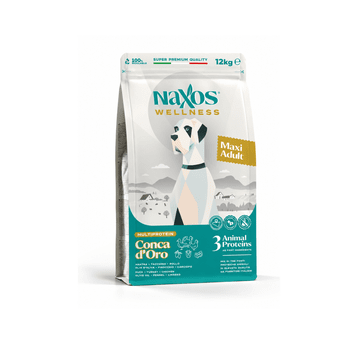 NAXOS ADULT MAXI DOG Conca d'oro(kacz,kur,ind)12kg