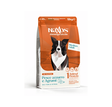 NAXOS ADULT MEDIUM DOG Ryba z cytrusami 12kg