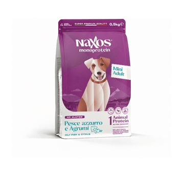 NAXOS ADULT MINI DOG Ryba z cytrusami 0,5kg