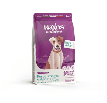 NAXOS ADULT MINI DOG Ryba z cytrusami 2kg
