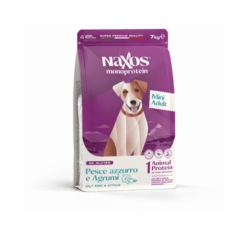 NAXOS ADULT MINI DOG Ryba z cytrusami 7kg