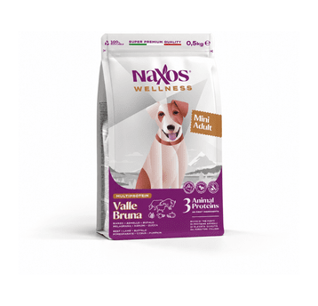 NAXOS ADULT MINI DOG Valle Bruna(woł,baw,jag)0,5kg