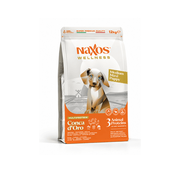 NAXOS PUPPY MEDIUM/MAXI Conca d'oro (ka,ku,in)12kg