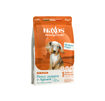 NAXOS PUPPY MEDIUM Ryba z cytrusami 7kg