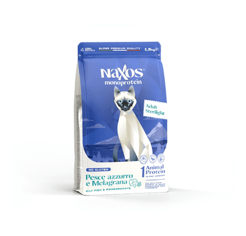 NAXOS STERILIGHT CAT Ryba z granatem 1,5kg