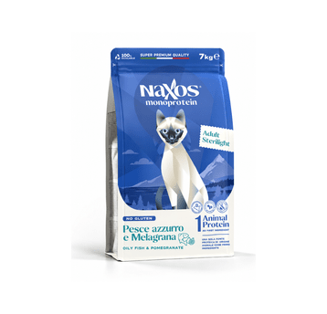NAXOS STERILIGHT CAT Ryba z granatem 7kg