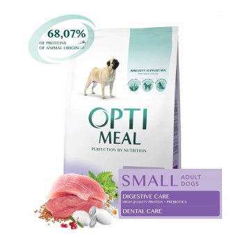 OPTIMEAL Super Premium sucha karma dla psów małych ras – Kaczka, 1,5 kg