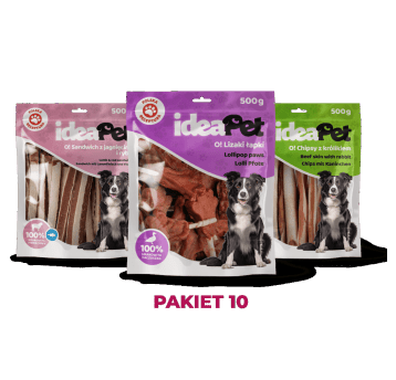 Pakiet 10 (15,75 zł sztuka) 12X500g