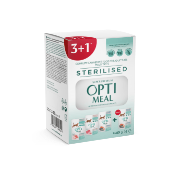 Pakiet 3+1 Super Premium Kot karma mokra "Sterilised"- (KG11-6015, KG11-5901, 2x KG11-0141 )