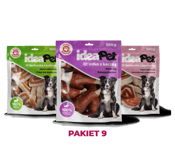 Pakiet 9 (15,07 zł sztuka) 12x500g
