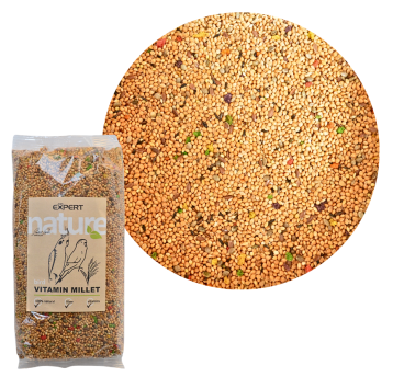 PET EXPERT Millet yellow+vitamins 400g nature