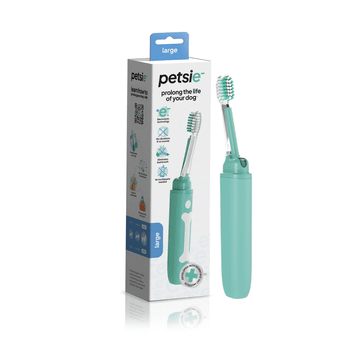Petsie Medium - Elektrolityczna szczoteczka do zębów dla psów powyżej 20kg