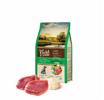 Sam's Field Low Grain Puppy Lamb - Free Range, karma superpremium dla szczeniąt z jagnięciną z wolne