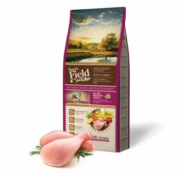 Sams Field Adult Large Chicken & Potato, karma superpremium 13 kg