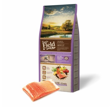 Sams Field Adult Salmon & Potato, karma superpremium 13 kg