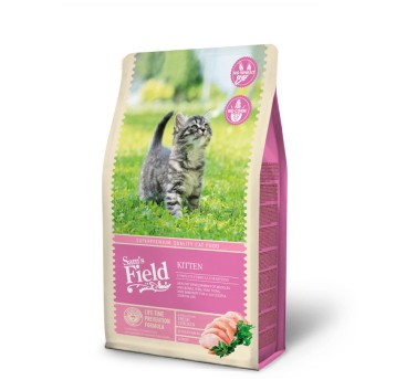 Sams Field Cat Kitten, karma superpremium 2,5 kg/5 szt