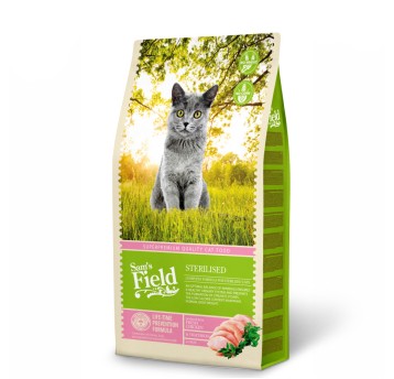 Sams Field Cat Sterilised, karma superpremium 2,5 kg/5 szt