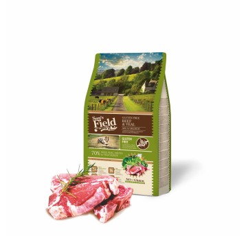 Sams Field Gluten Free Adult Medium Beef & Veal, karma superpremium 2,5 kg/5
