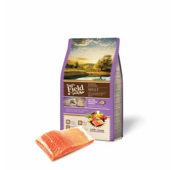 Sams Field hipoalergiczna Adult Salmon & Potato, karma superpremium 2,5 kg/5