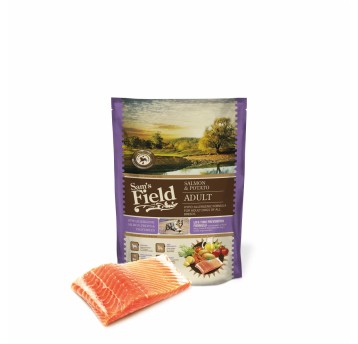 Sams Field hipoalergiczna Adult Salmon & Potato, karma superpremium 800 g/12