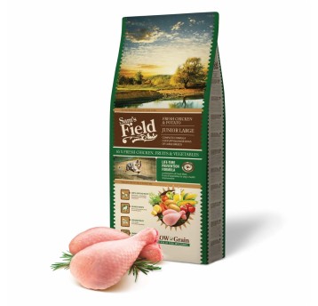 Sams Field Junior Large Chicken & Potato, karma superpremium 13 kg