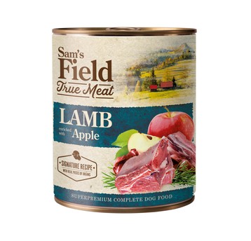 SAMS FIELD-Lamb+Apple 800g