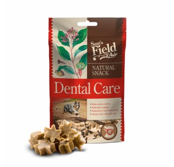 Sams Field Natural Snack Dental Care, funkcjonalny mięsny półwilgotny miękki przysmak dla psów 200 g