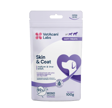 VetAcani Labs przysmak funkcyjny SKIN & COAT